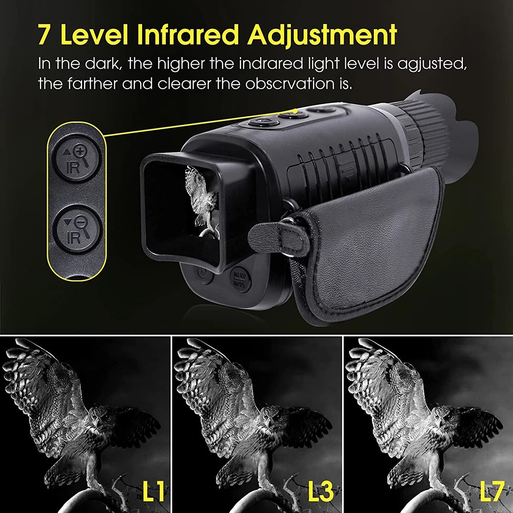Monocular Night Vision Device  - Hunting Outdoor Camera recension och pris
