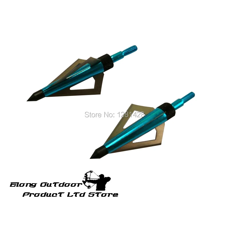 12Pcs Blue 125 Grain Broadhead - Crossbow Bolt Broadhead recension och pris